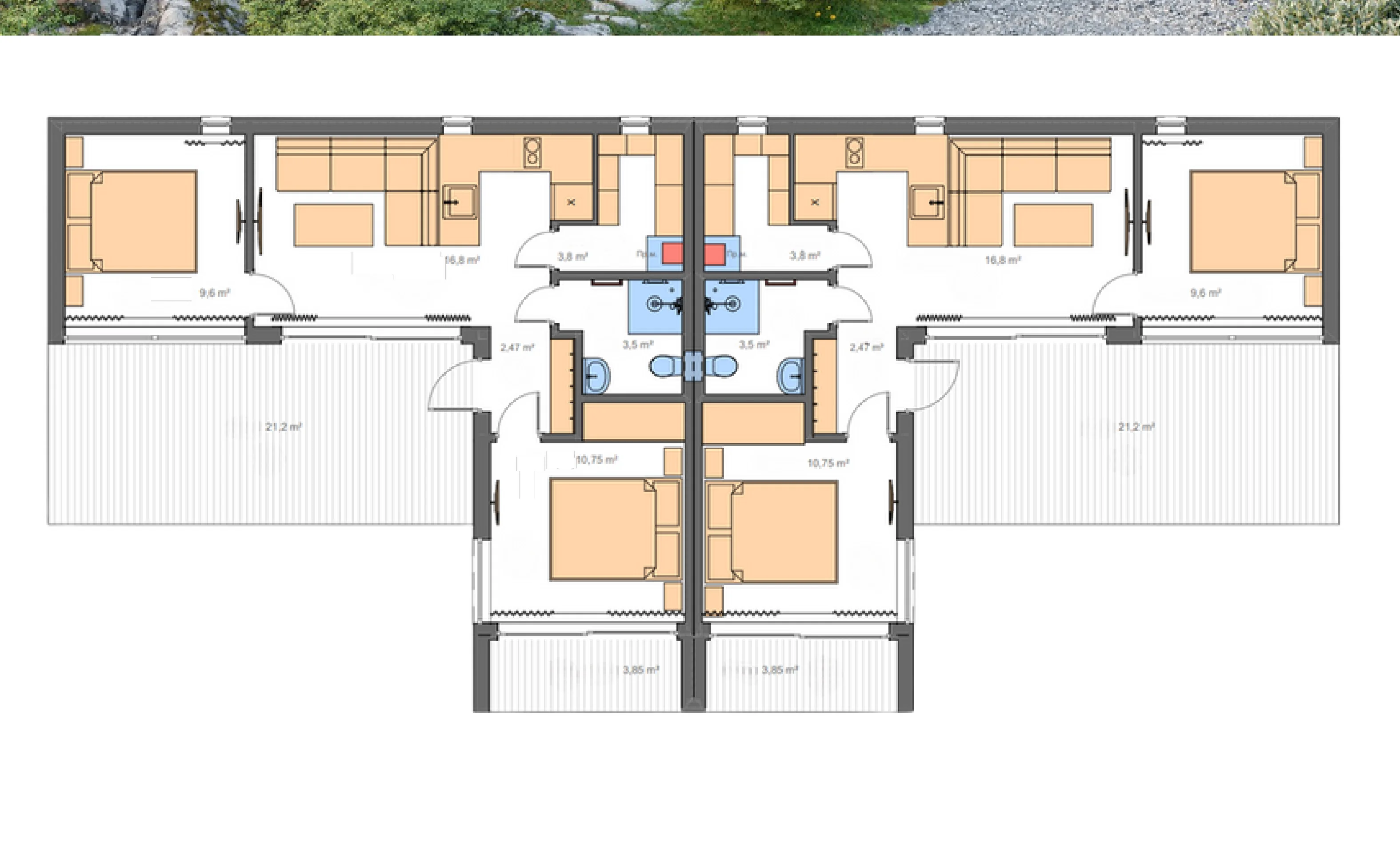 Plan d'etage - Aurum