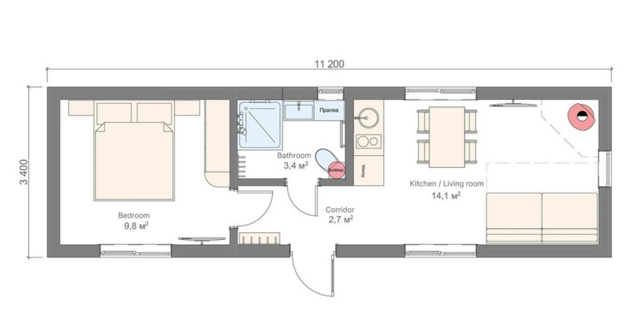 Plattegrond - Serein